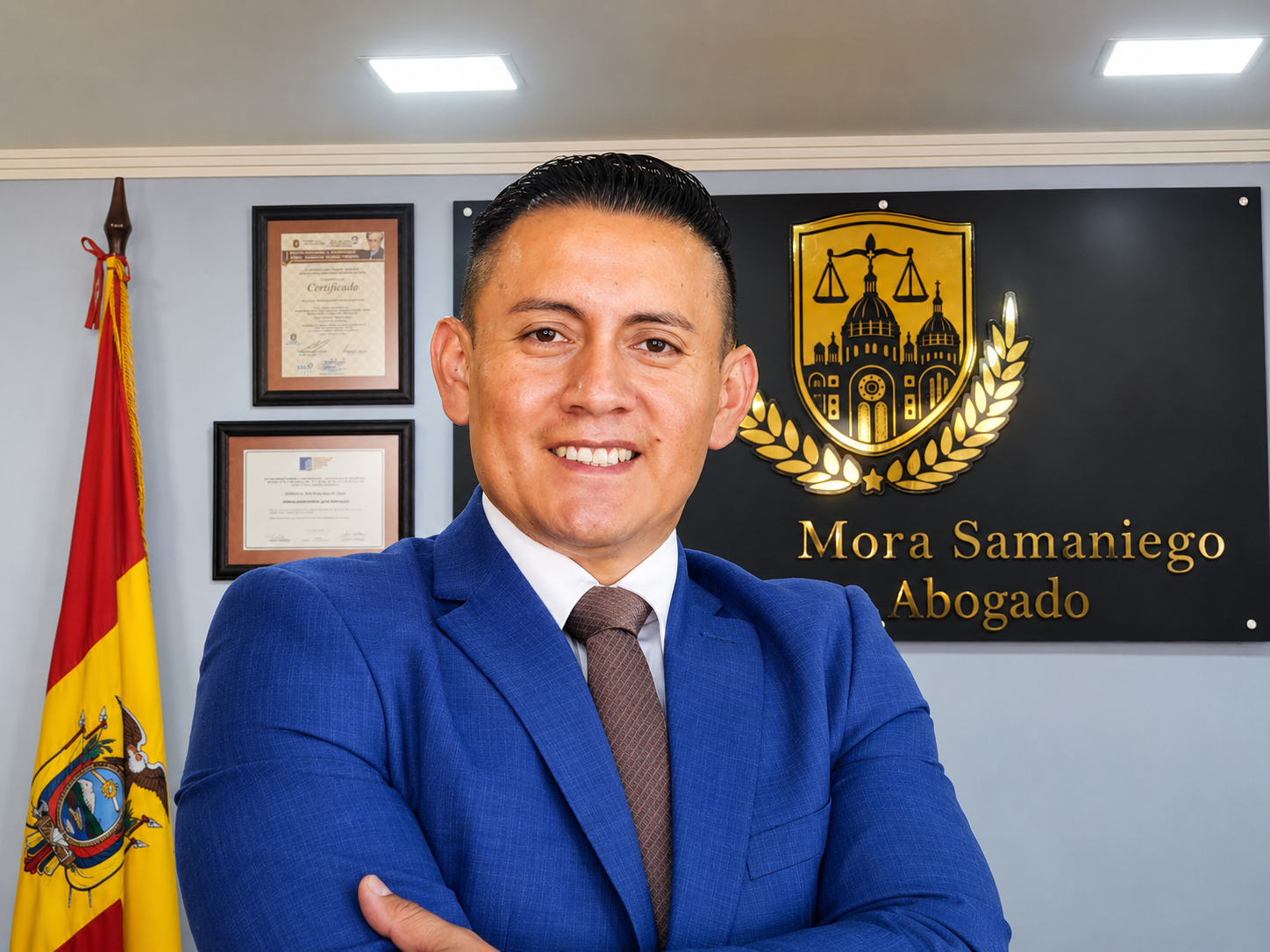 Retrato del Dr. Luis Mora Samaniego
